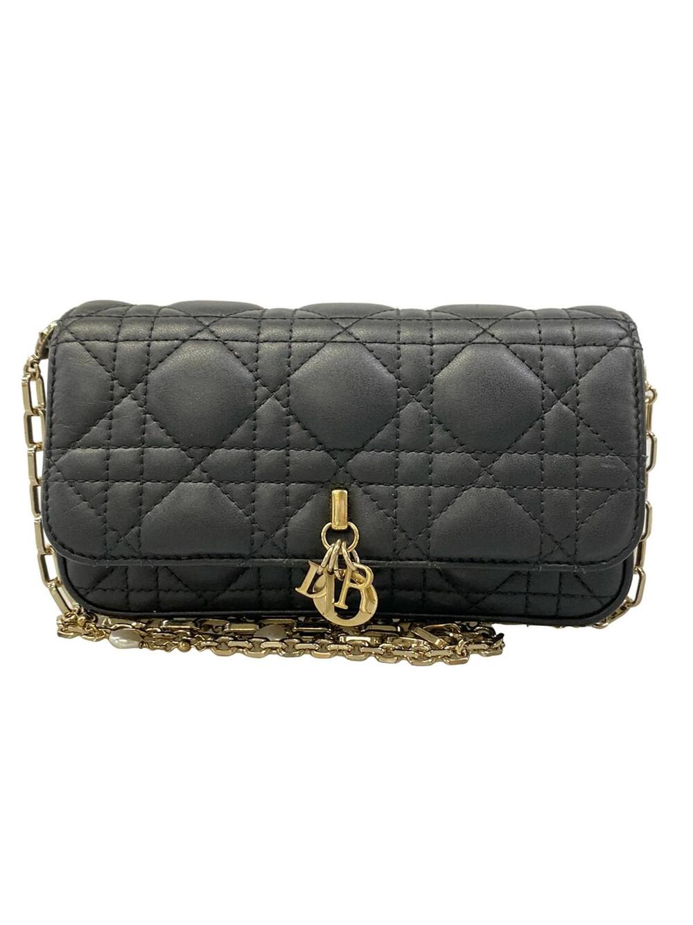 Dior/Christiandior Cannage Stitch Black #304903D17B